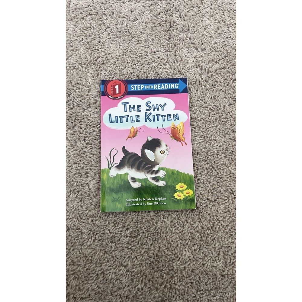 The Shy Little Kitten, Step Into Reading Step 1, By Kristen Depken, Paperback